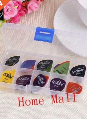 24Pcs Acoustic Electric Guitar Picks Plectrums w/ Pick Case