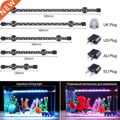 90-260V Aquarium Light LED Waterproof Fish Tank Clip Light U