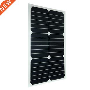 20W 12V Mono Semi-flexible Solarpanel W/ Sunpower Chip For B
