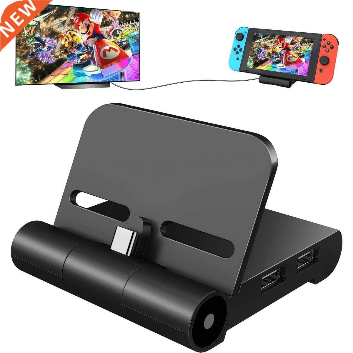 switch tv dock docking station for nintendo switch, portable