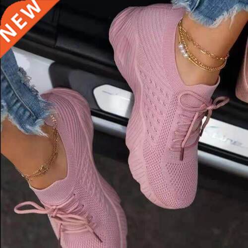 Sneakers Shoes 2022 Fashion Lace Up Platform Women's Shoes S