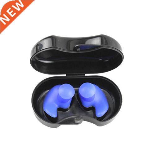 1Pair Soft Silicone Ear Plugs Ear Protection Reusable Waterp