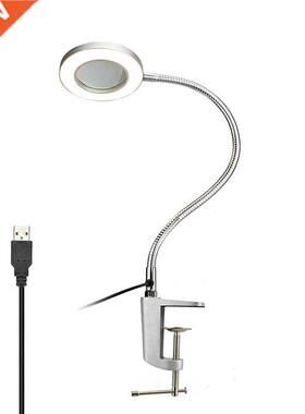 lack White US Magnifying Glass 3X enchs Vise Tale Clp