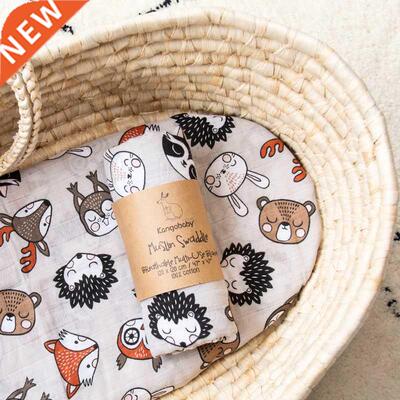Kangobaby #My Soft Life# Fashion Newborn Muslin Swaddle Infa