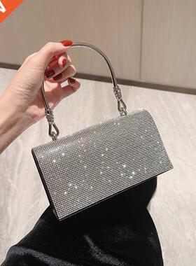2022 New Luxury Designer Women's Bag Rhinestone Bag Biling F