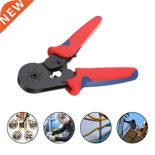 HSC8 6-4A MINI-TYPE SELF-CRIMPING PLIER 0.25-6mm2 terminals