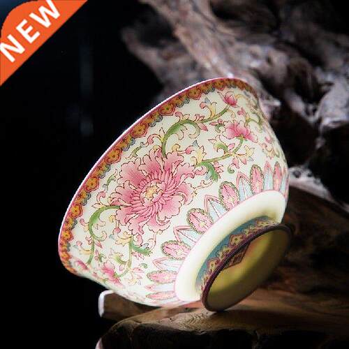 6-Inch Large Noodle Bowl Jingdezhen Ceramic Bowl Retro