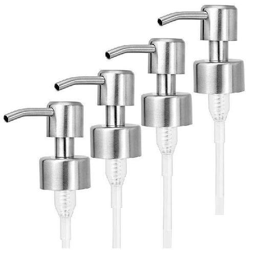 4Pcs Soap Dispenser Pup Replaceent Stainless Steel Lotion