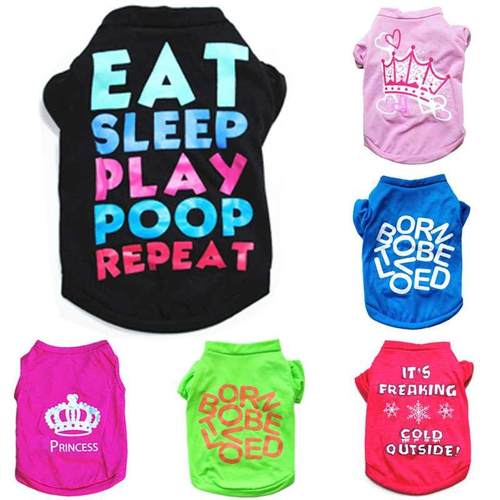 Pet Dog Clothes Cute Puppy Pet Costume Cartoon Dog Clothing