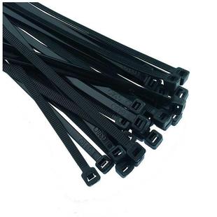 Black Nylon Cable Ties Zip Ties Wraps - 2.5 x 100mm Pack 500