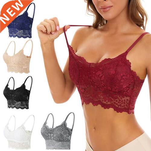 New Women Lace Bras  Comfortable Bralette Solid Color Sex