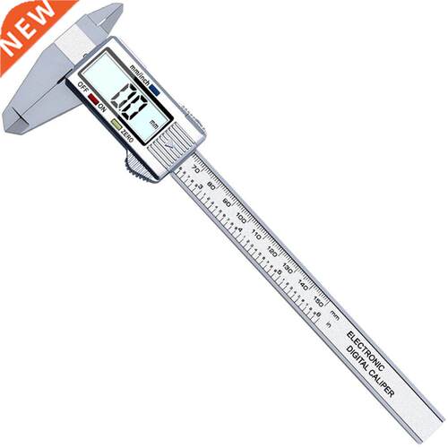 0-150mm LCD 150mm Digital Electronic Carbon Fiber Vernier