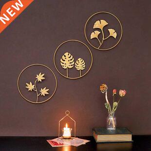 Wall Hanging Home Decoration Wrought Iron Ginkgo Leaf Wall