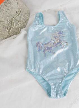 Unicorn Children Swimwear For Girls One Piece Children Swims