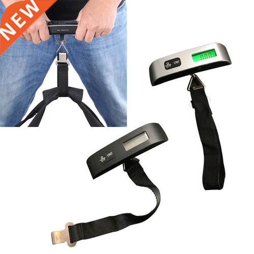 Hand Held Belt Scale 50kg/10g LCD Digital Hanging Scale For