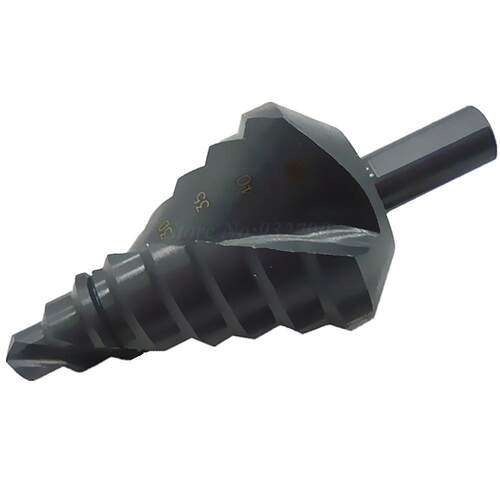 Hss Large Step Cone Drill Bit Hole Cutter Tool 10-45mm Nitro