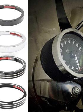 Motorcycle Black Speedometer Trim Bezel ver Billet CNC Cut F