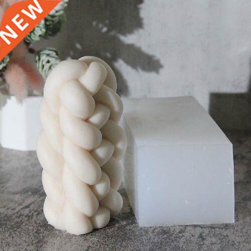 3D Geometric Knot Silicone Candle Mold Soy Wax Aromathic