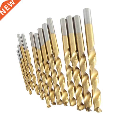 13pcs/set HSS Plating Titanium Twist Drill Bit Metric System