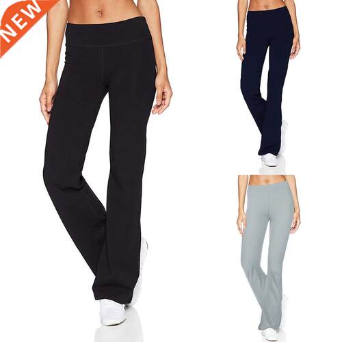 Women Leggings Casual Solid Color Slim Hips Loose Yoga Pants