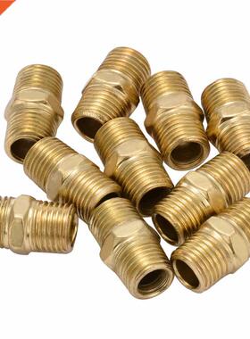 10pcs Euro Air Line Hose Fitting Connector 1/4 BSP Male Thre