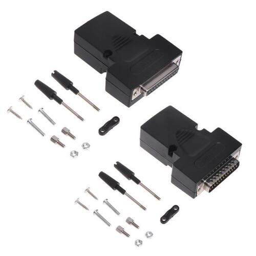 DB25 Male/Female Screw D-SUB 25Pin Plug Breakout Terminal So