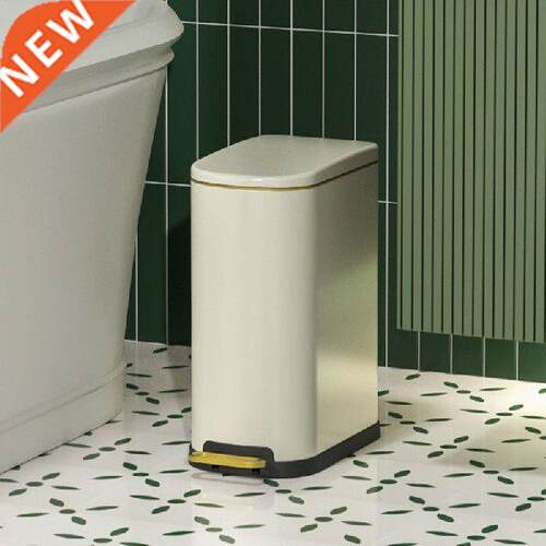 Bathroom Trash Can dustbin Green Girl Wastebasket office