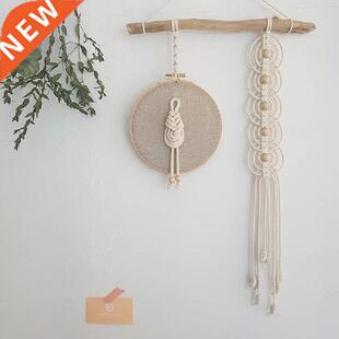 Nordic Kids Room Hanging Decoration Hand-woven rame