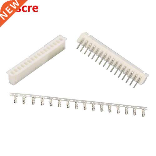 50 Sets/Kit XH2.54-16P 16 Pin Curved Needle Spacing 2.54mm C