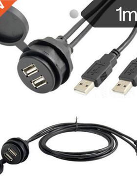 Usb Extension Lead For Car Audio Stereos - 1Metre Length Wit