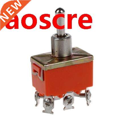 6-Terinals ON/OFF/ON DPDT Toggle Switch AC 250V 15A L6