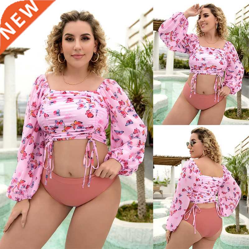 5XL Large size square collar triangle swimsuit suit forwomen