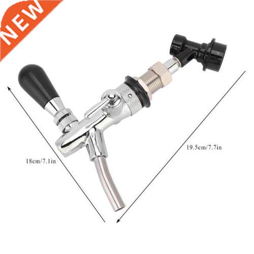 Adjustable Beer Tap Faucet Keg Beer Homebrewing Tap with Bal