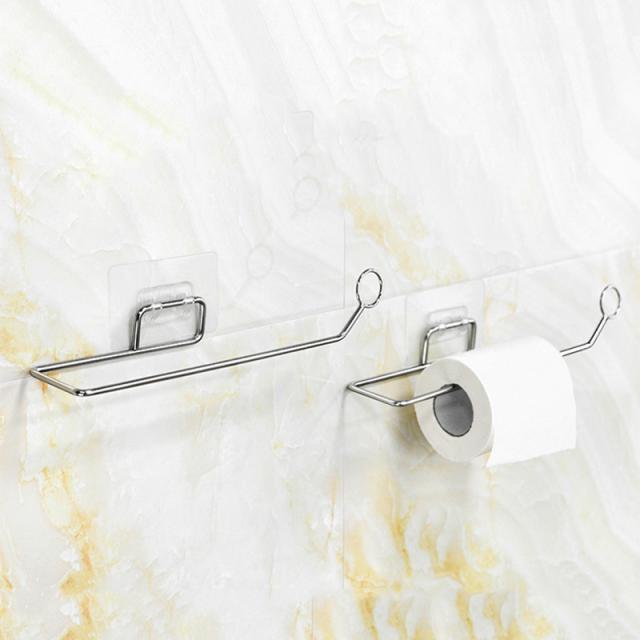 1pc Toilet Roll Holder Stand Organizer Rack Cabinet Paper To