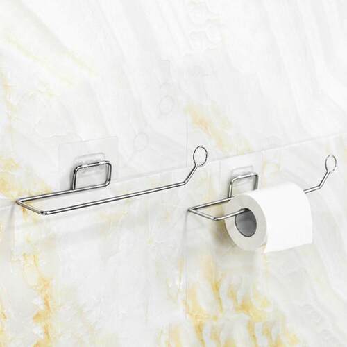 1pc Toilet Roll Holder Stand Organizer Rack Cabinet Paper To