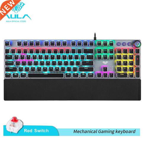 Retro Mechanical Gaming Keyboard Computer Keyboard Gamer Met