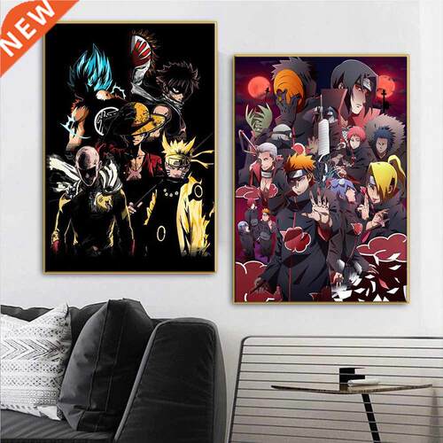 Japanese Anime Character Naruto Painting Art Poster Decorat