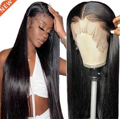 Bone Straight 13x6 Transparent Lace Frontal Human Hair Wigs
