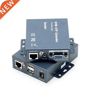 300M USB 2.0 VGA KVM Extender Over CAT5 CAT5e CAT6 RJ45 Cab