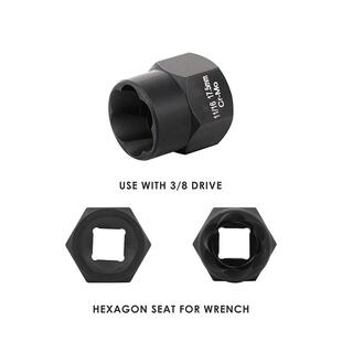 13-Piece Impact Bolt Nut Remover Set, Nut Extractor Socket,