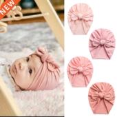 Warm Indian Turban Ears Headba Bandanas Knot Baby Rabbit Hat