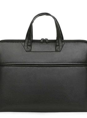 Briefcase pu leather Men Handbag Shoulder bag Laptop Oce