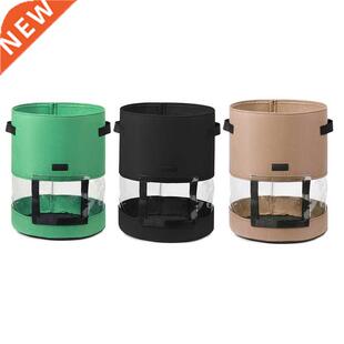 Potato Grow Bags 3 Pcs 10 Gallon with Flap,Plant Grow Bags N