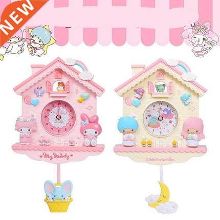 12 Inches Cartoon Large Wall Clocks Nixie Swing Silent Big C