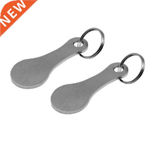 Metal Key Ring Shopping Cart TokenS decoración habitación