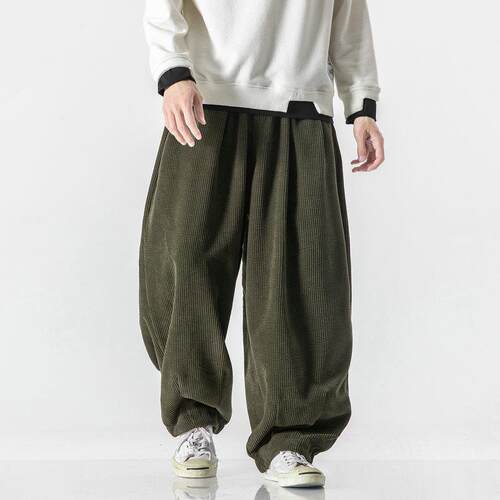 New Men's Casual Trousers Sreetwear Harem Pants Fashion Woma
