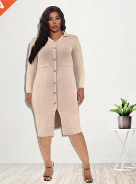 New women's sweters nd dresses for fll 2021外贸毛衣连衣裙