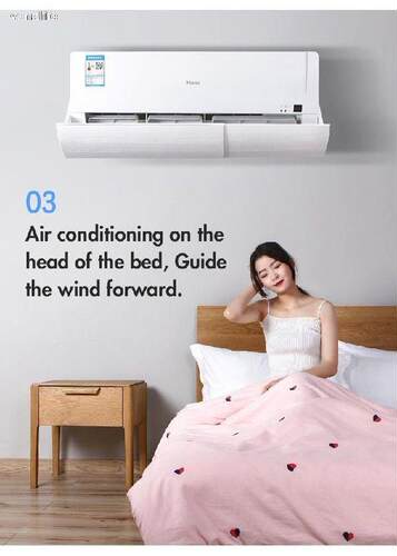 Air conditioner wind shield direct blow proof Gree hang