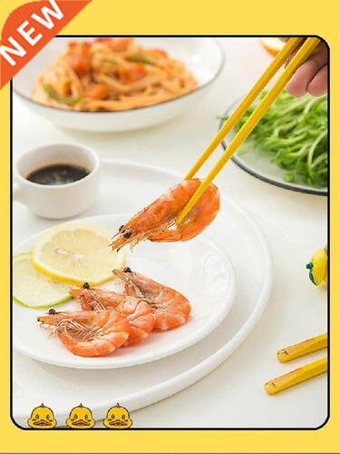 vanzlife Yellow alloy chopsticks used high-grade slippery