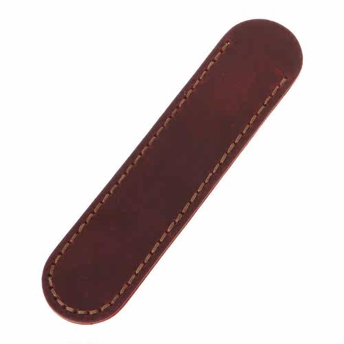 Retro Retro Leather Pen Holder Ballpoint Single-Pen Protecti